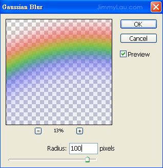 Photoshop: Gaussian Blur