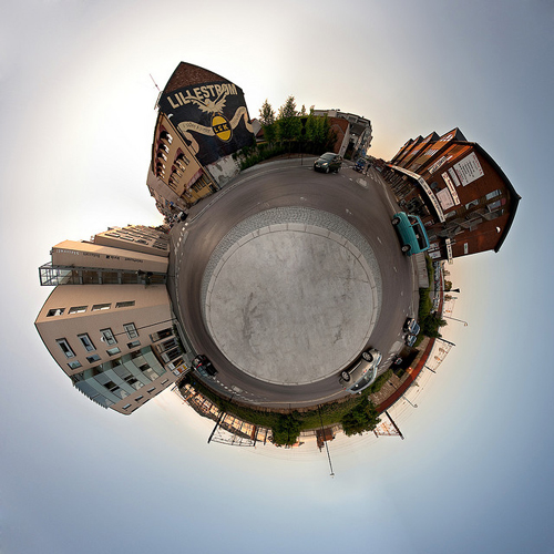 星球化(Stereographic Projection)