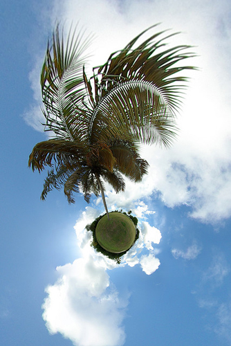 星球化(Stereographic Projection)