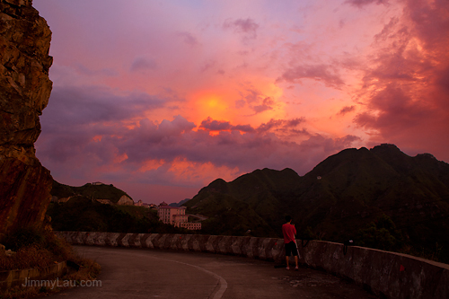 梅州陰那山的天空