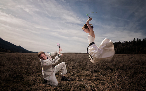 Trash the dress