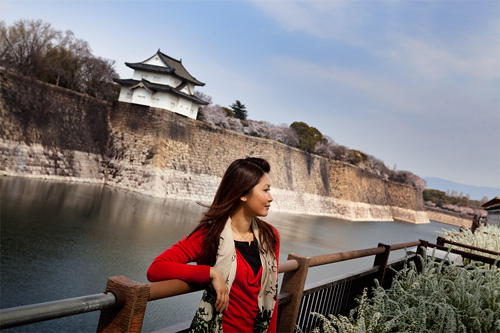 大阪城公園櫻花