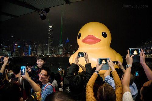 香港黃色橡皮鴨 Rubber Duck