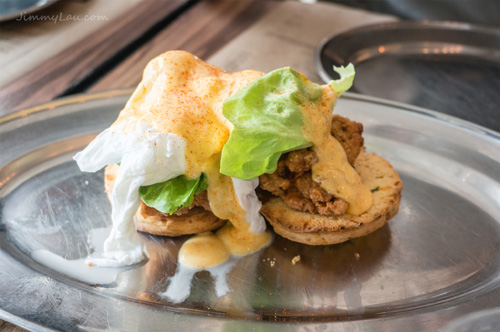 Buttermilk Fried Chicken Benedict