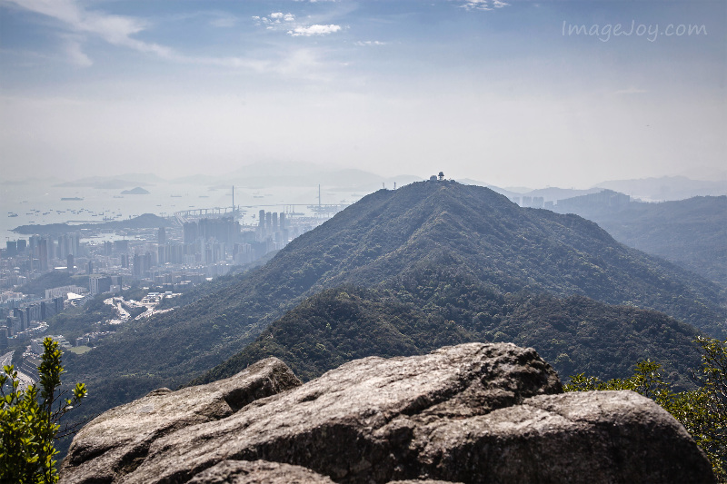 獅子山，昂船洲大橋