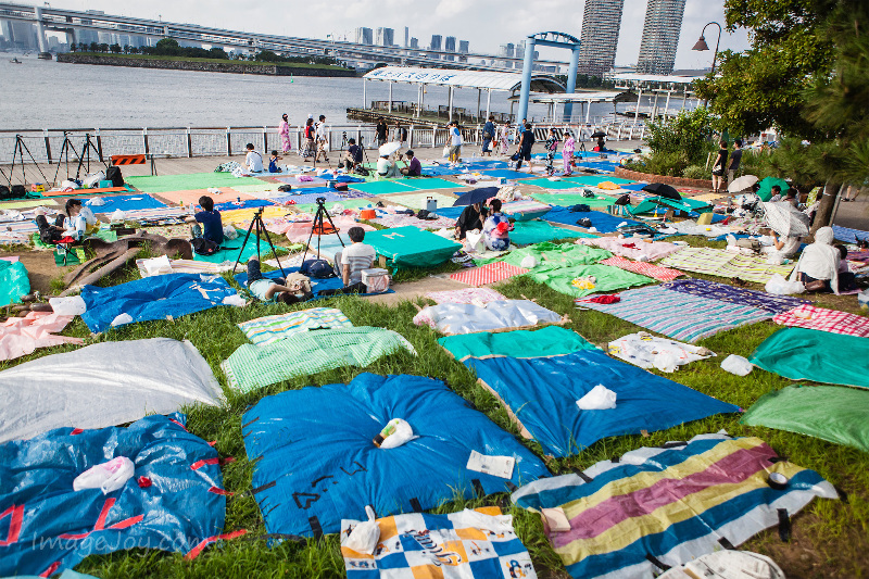 日本台場夏祭火花祭