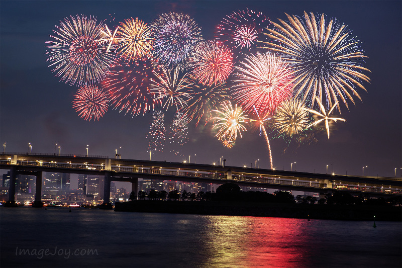 日本台場夏祭火花祭