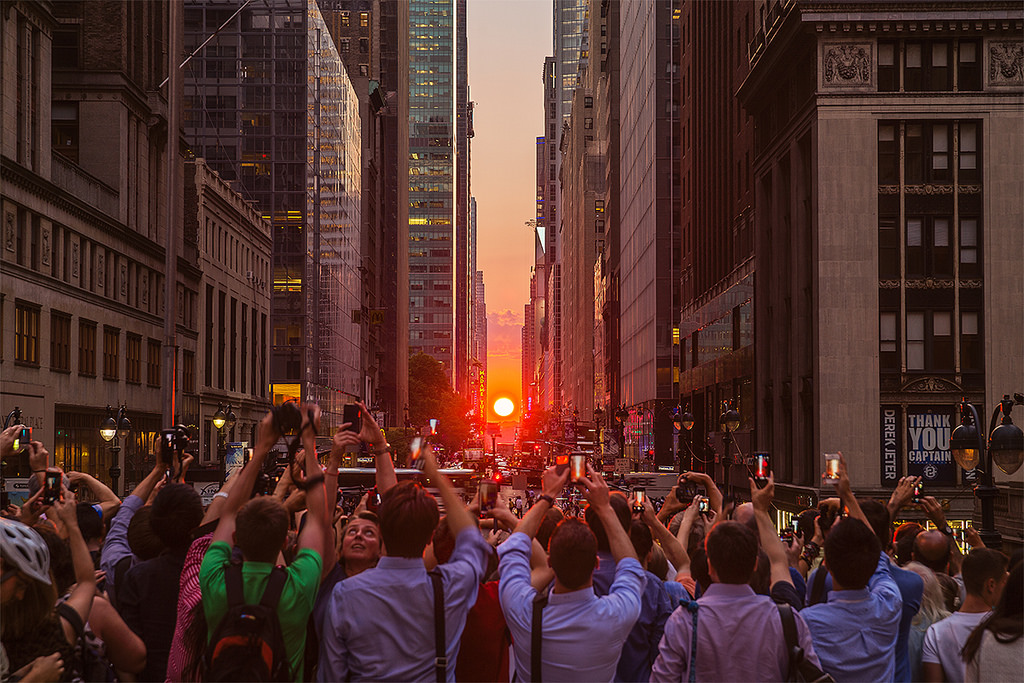 Manhattanhenge 曼哈頓巨石陣