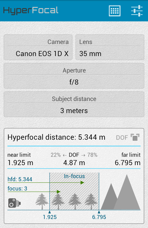 HyperFocal App 手機應用程式