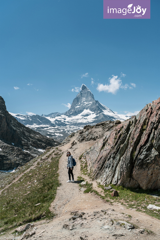 Riffelsee(利菲爾湖)與Matterhorn(馬特洪峰)